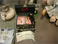 Charming barbie watch with certificate of