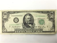 1950 $50 NOTE