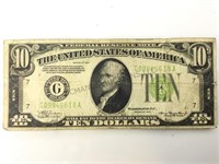 1934 GOLD NOTE $10 BILL