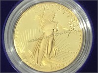 1986 1oz GOLD EAGLE IN BLUE BOX  PROOF
