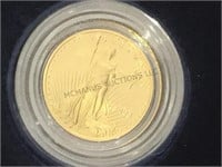 2003 1/10 oz GOLD EAGLE IN BOX PROOF WITH PAPERS