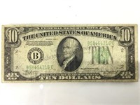 $10 FEDERAL RESERVE NOTE 1934A