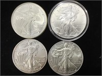 AMERICAN SILVER EAGLES X THE MONEY