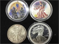 AMERICAN SILVER EAGLES X THE MONEY