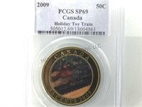2009 PCGS SP69  CANADA HALF DOLLAR