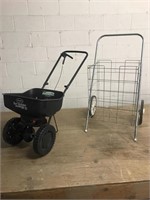 Spreader and wire cart