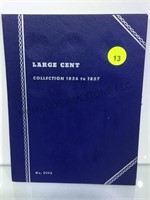 LARGE CENTS COLLECTION OF 9 COINS