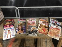 Collection of Playboy magazines