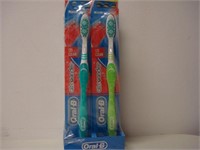 ORAL-B Tooth Brushes *6 BRUSHES PER LOT*
