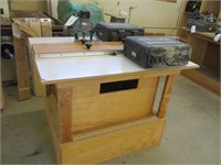 Router Table w/2 Porter Cable Routers