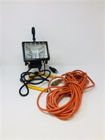work light with extension cord