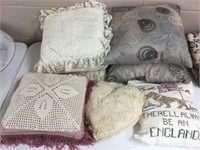 Group of pillows