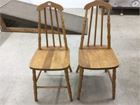Pair of diner chairs