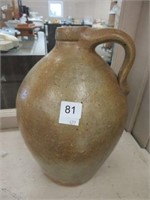 Handled crockery jug
