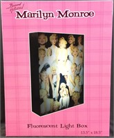 MARILYN MONROE FLUORESCENT LIGHT BOX