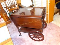 Serving  / tea  cart w/ removable tray 26"L