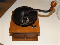 Wooden coffee grinder