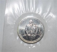 George Washington Unc. Silver Comm. Half Dollar