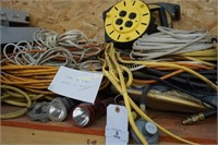 Cords, cables, hoses and extension cords