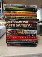 Lot of 14 Superhero DVD's - Spider-Man 1, 2 and