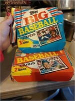 2 Topps Big Baseball Card Boxes W/Cards - Some