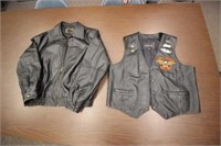 Harley Davidson Vest - Leather Jacket
