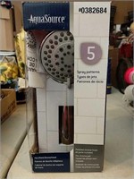 AquaSource Handheld Shower head - New in Box