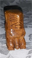 Small wooden for fertility God 2.5 in tall
