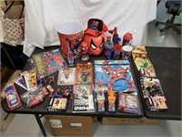 New Spiderman collection of misc items