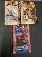 NOC 3 Spiderman action figures