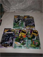 5 NOC Batman Action Figures