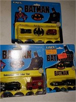 3 NOC ERTL Batman Diecast Vehicles
