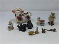 small figurines including wades