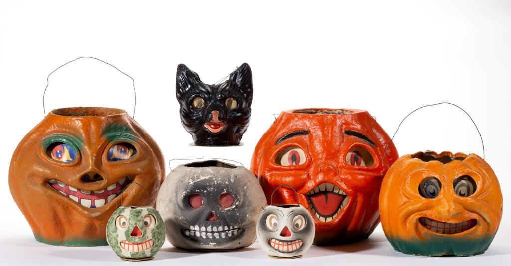 Large selection of Holiday toys and decorations, including Halloween