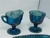 3 pcs of Carnaval glass
