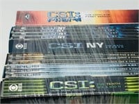 6 box sets of NCIS & CSI  on DVD