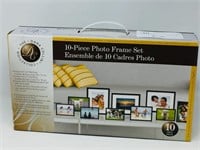 10 pc photo frame set in box