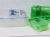 new in box - lock & seal containers