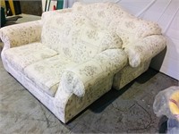 sofa & loveseat  fabric , clean