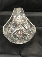 Handcrafted Crystal Basket