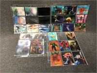Holographic Trading Cards