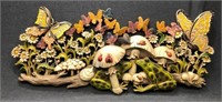 Burwood Mushroom, Frog, Butterfly Wall Art - 1971