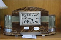 Original French art deco mantel clock,