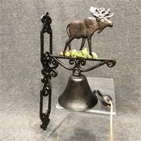 Cast Iron Moose Bell