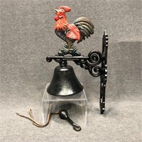 Cast Iron Rooster Bell