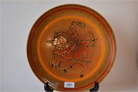 Large Poole pottery charger,