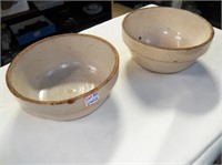 2 Vintage Pottery Bowls