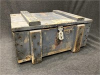Old Wood Ammo Crate