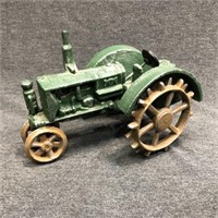 Cast Iron Toy Tractor
