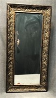 Old Mirror in Wood Frame